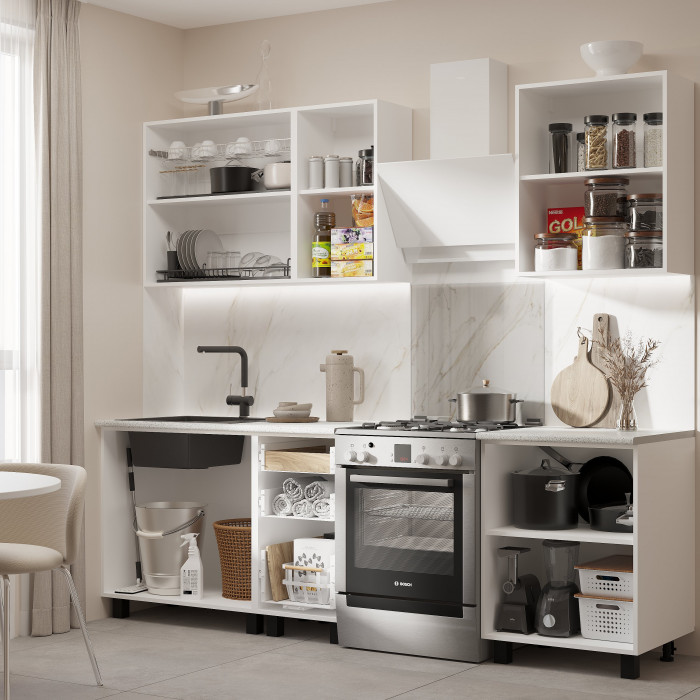 Кухня 1,8 Мыло МФ11/Рейка МФ13