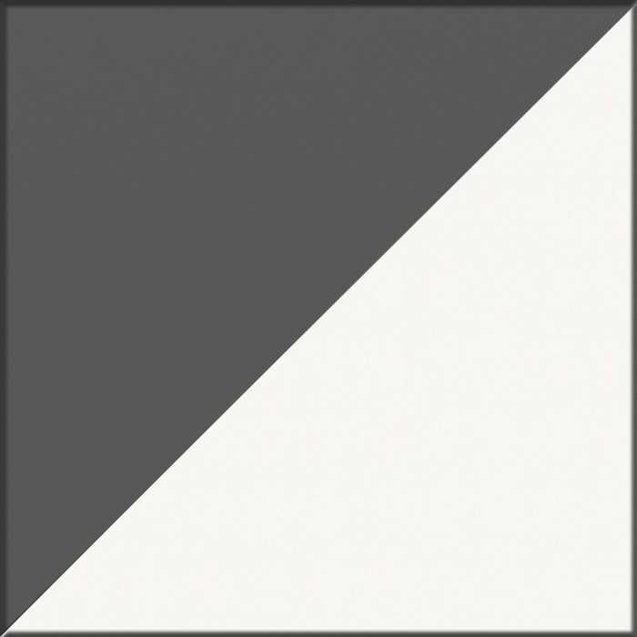 Два стола рабочих 6-0603Мграф/бел Альфа, графит/белый