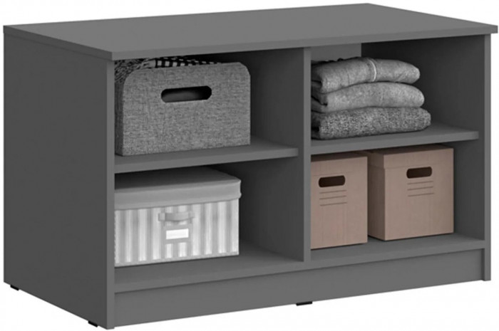 Челси Антресоль-тумба универсальная (Белый глянец, Дуб Сонома)