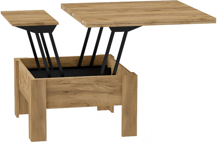 Стол Трансформер, Дуб Крафт Золотой