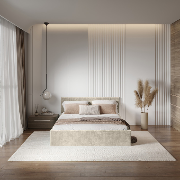 Кровать 1,6 м "Ника" КР-18 Мокко