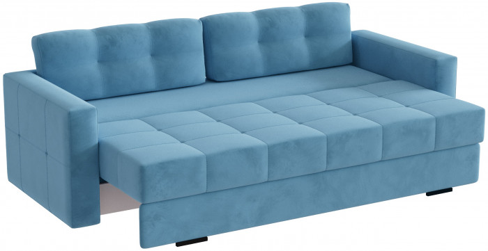 Диван раскладной Брэй светло-голубой