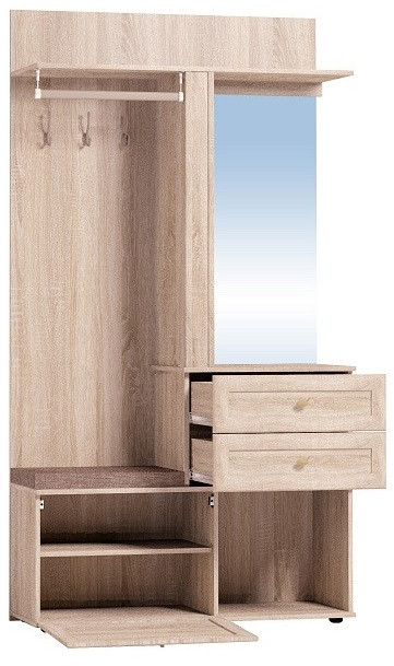 Шкаф МЦН Sherlock 70, дуб сонома