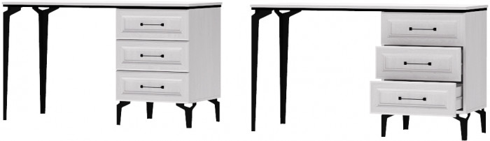 Модульная Спальня Шарм, набор 9, Ясень Анкор Светлый/Экокожа