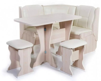 Кухонный набор Нарцисс ясень светлый/крем