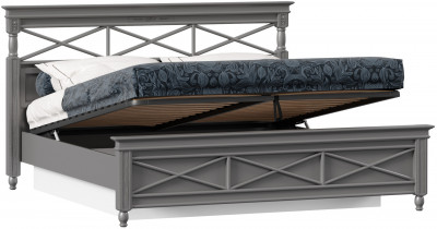 Амели Кровать 1800 с подъёмным механизмом (Оникс Серый)
