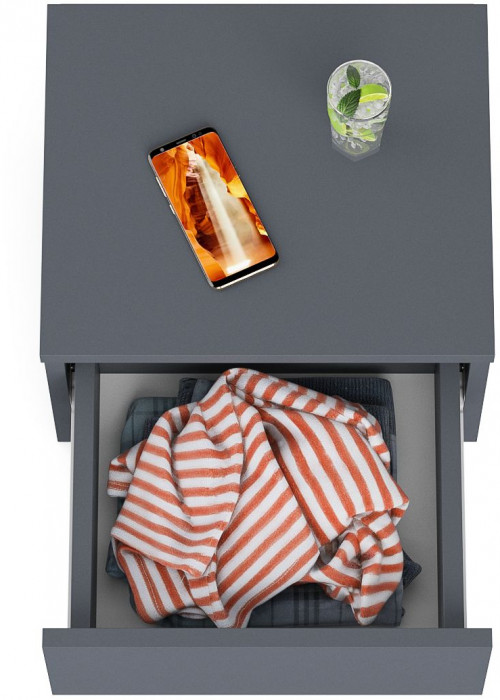 Мори Тумба прикроватная ТПМ400.1, графит