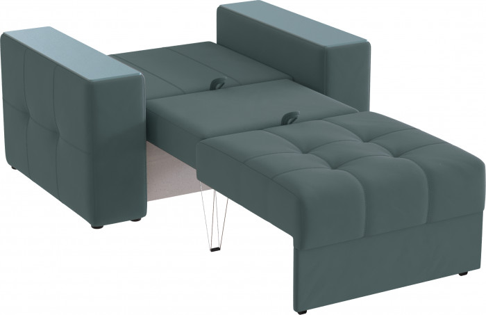 Кресло-кровать Виконт, Серый/МДФ Бриз