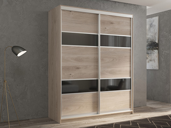 Шкаф-купе Кааппи 7 Кастелло Серый 120х45х230 см