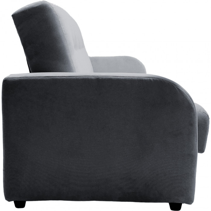 Диван-книжка ЛОНДОН серый 140 ЛЮКС ППУ