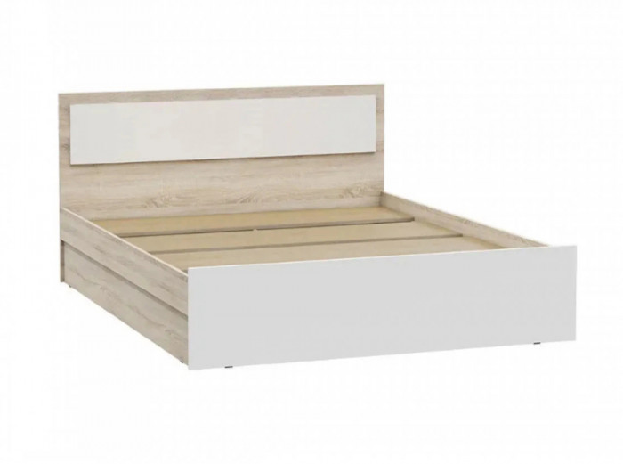Мартина Кровать 120 (Венге / Белый)