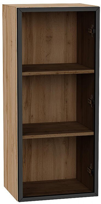 Кухонный гарнитур Фьюжн-08, МДФ, 340 см, Вотан/Штормовой шелк (Песчаный камень глянец)