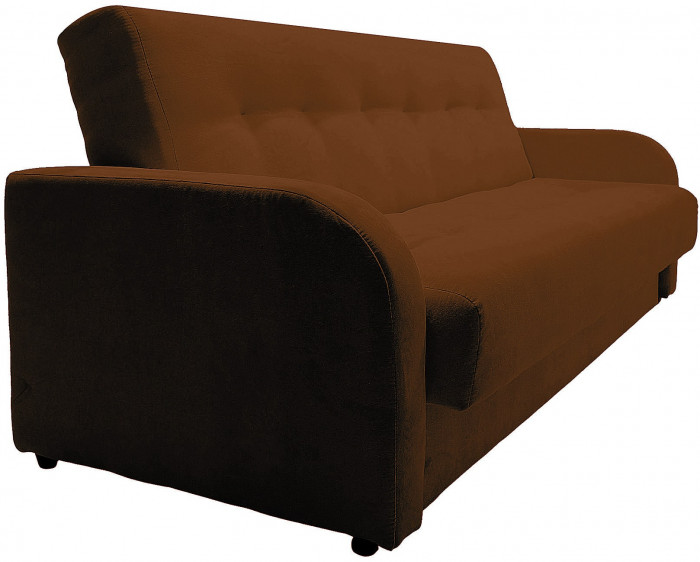 СПБ Диван-книжка ЛОНДОН коричневый 140 ЛЮКС ППУ