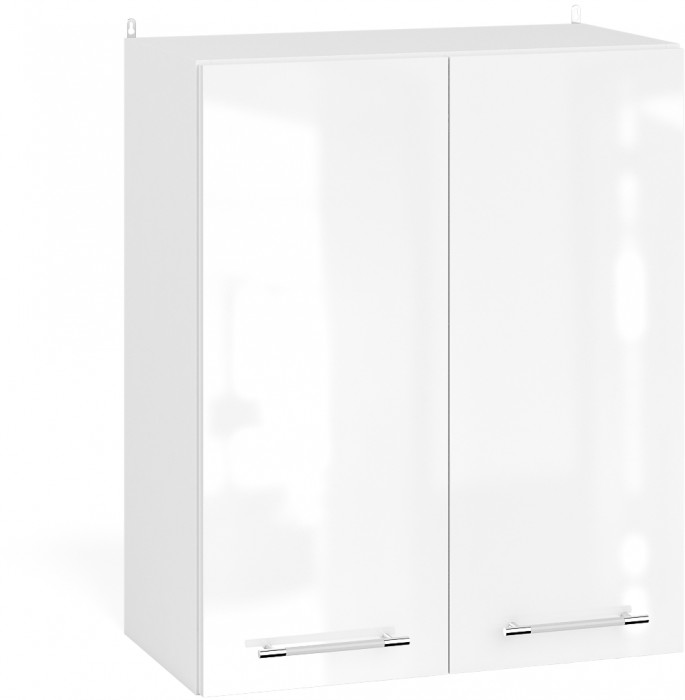 Кухня Мебель--24 ШВ600 Шкаф 60 см., корпус белый/фасад МДФ белый глянец