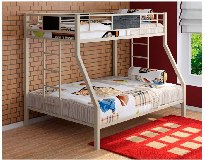 Двухъярусная кровать Гранада 140 (Черный)