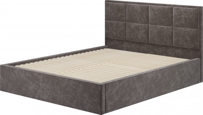 Кровать 160х200 с реечным настилом Линда КР-16, Маренго