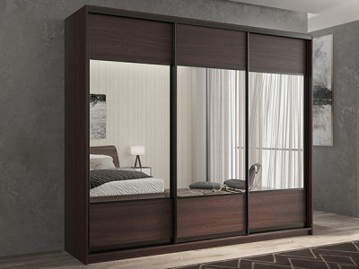 Шкаф-купе Кааппи 6 Венге 210х45х230 см