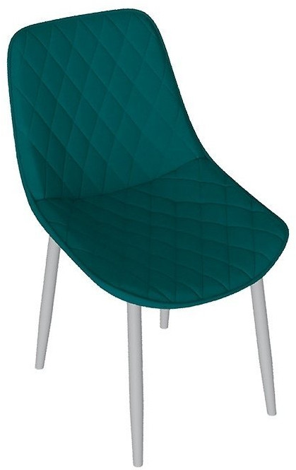 OSCAR Стул (Черный муар/Велюр L005 синий)