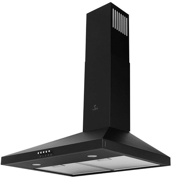 Вытяжка LEX BRIZ 600 BLACK (595*490*460) Черный