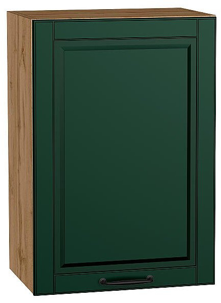 Кухонный гарнитур Дублин-01, МДФ, 190 см, Вотан/Особый зеленый (Сонома)