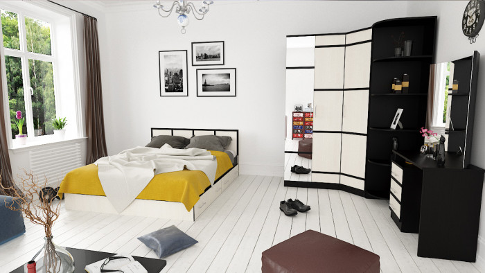 Сакура Угловое завершение универсальное, венге