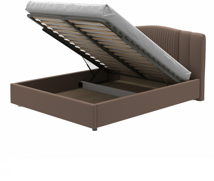 Кровать-12М с подъёмным основанием 1400 корица