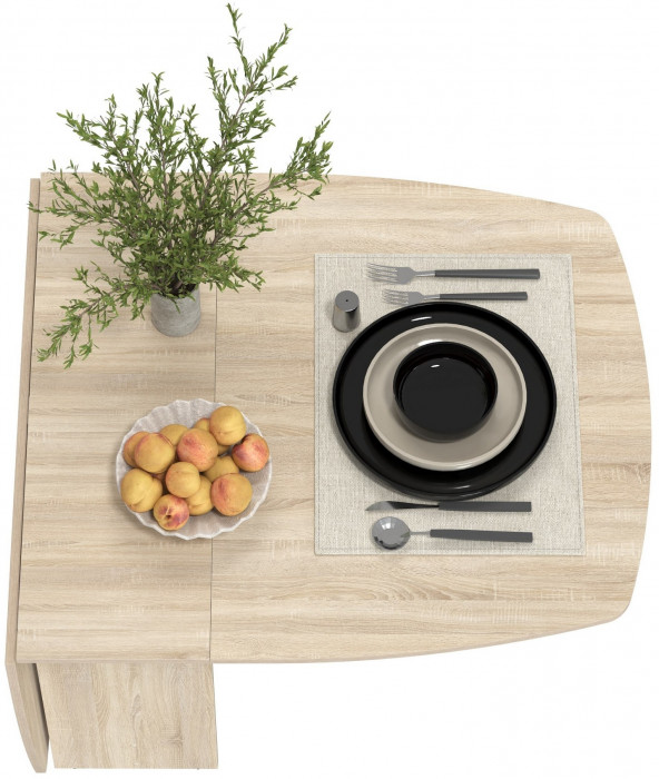 Стол-книжка раскладной 1-65М1дубсон, дуб сонома