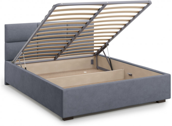 Кровать Bolsena 140 с подъемным механизмом, Velutto 32