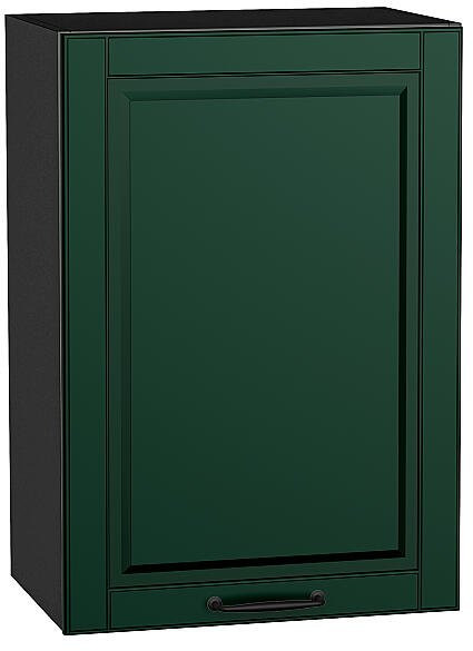 Кухонный гарнитур Дублин-01, МДФ, 190 см, Графит/Особый зеленый (Антарес)