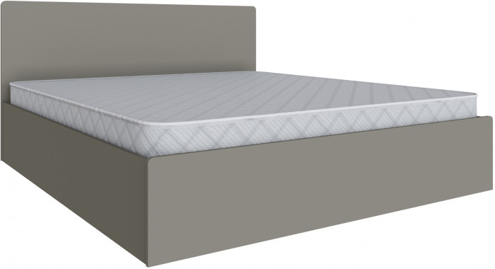 Кровать 180х200 Мадрид с настилом ДСП (МД-1), Мокко