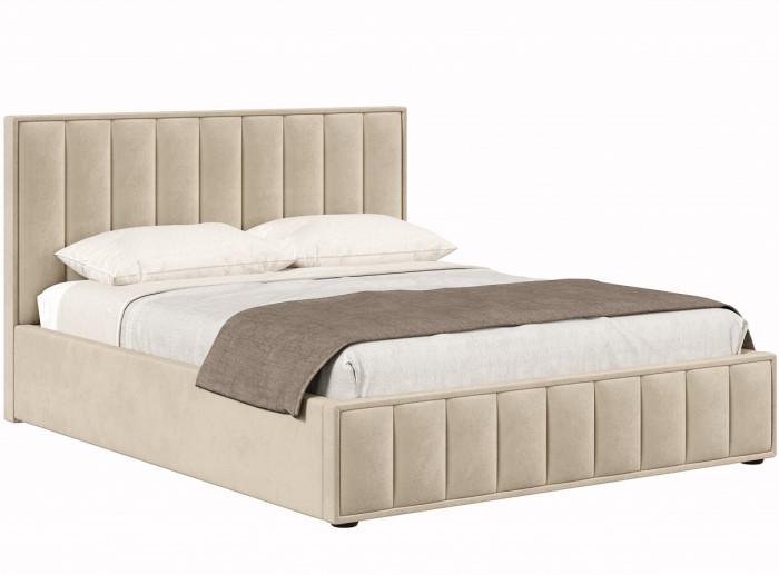 Кровать с подъёмным механизмом 1800 Анкона, бежевый