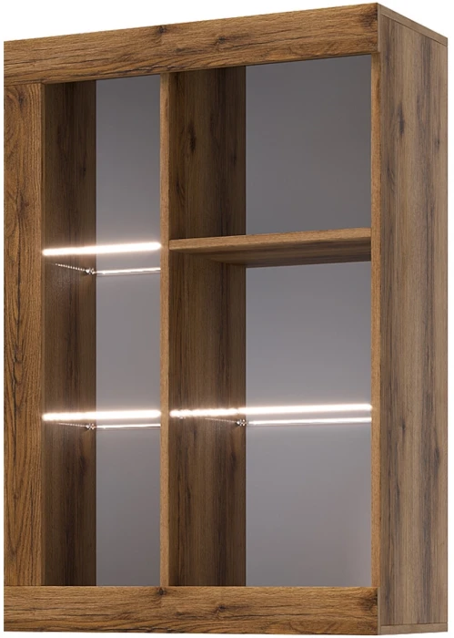 Прага Модульная Гостиная, вариант №2, делано/Белый глянец