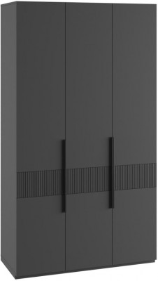Шкаф трехстворчатый Ника, Эйхория, Графит