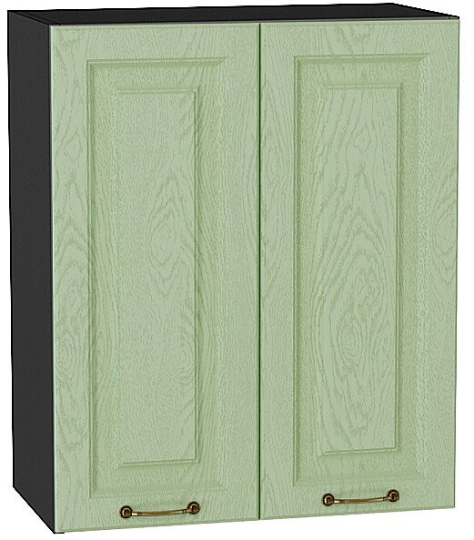 Кухонный гарнитур угловой Ницца-03, МДФ/Стекло, 189×240 см, Графит/Дуб оливковый (Мрамор черный)