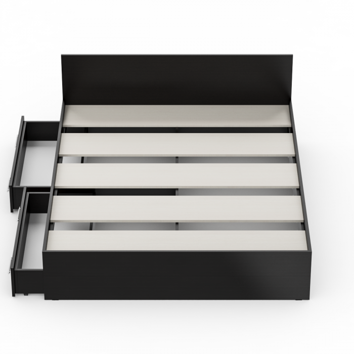 Стандарт Кровать с ящиками 1600, венге