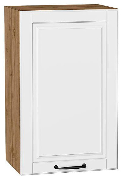 Кухонный гарнитур угловой Дублин-02, МДФ, 220×240 см, Вотан/Особый Белый/Особый зеленый (Дуб натуральный)