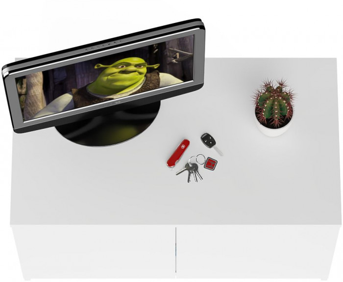 Мори Тумба/антресоль МА900.1, белый