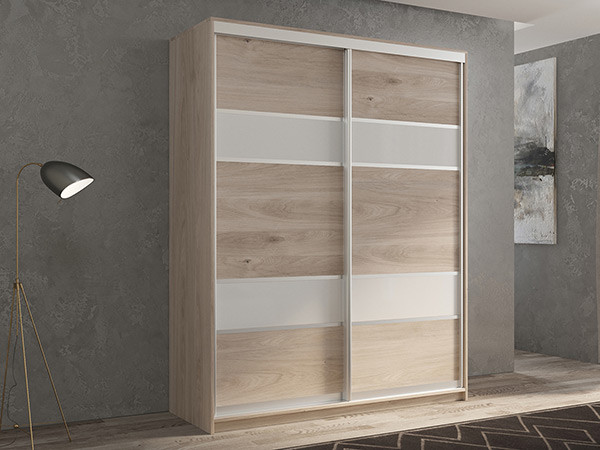 Шкаф-купе Кааппи 8 Кастелло Серый 120х45х230 см