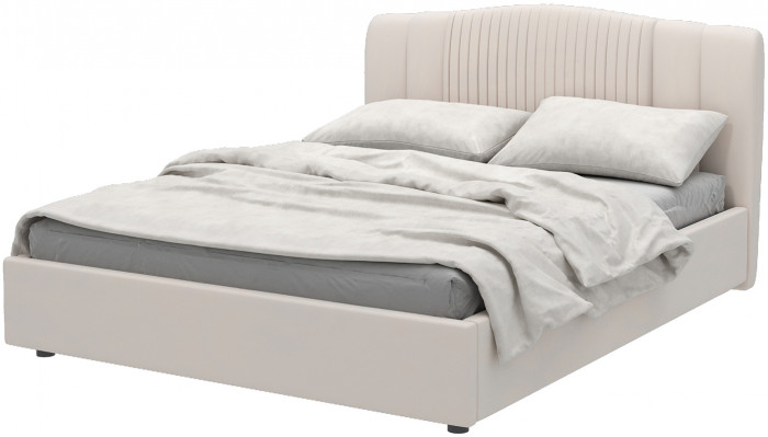 Кровать-12М с подъёмным основанием 1600 слоновая кость