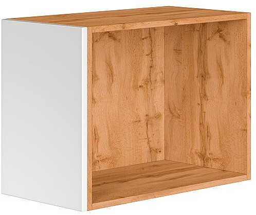 Фасад боковой Фьюжн для верхнего шкафа Силки Вхите, 31.7×1.8×46 см