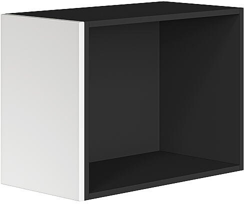 Фасад боковой Фьюжн для верхнего шкафа Силки Вхите, 31.7×1.8×46 см