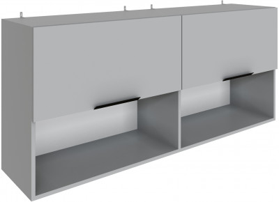 Полка навесная Мадрид ПН-5 (1,5) камень серый
