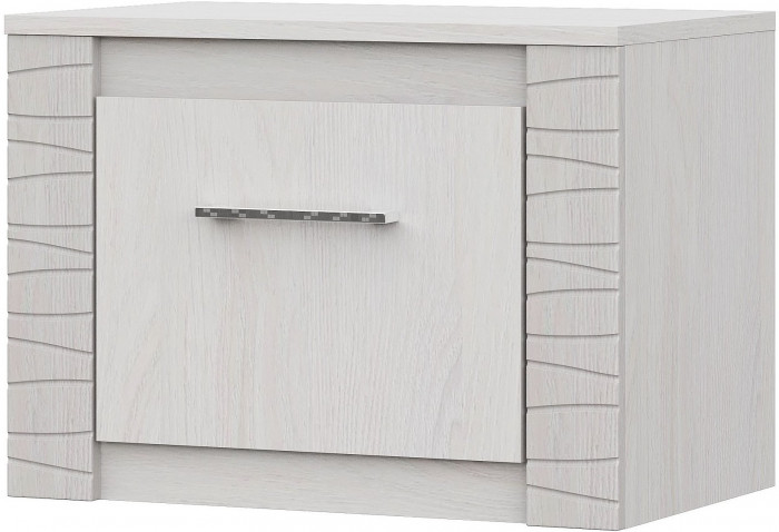 Гамма 20 Тумба прикроватная Серия №4 Ясень Анкор  светлый / Сандал светлый