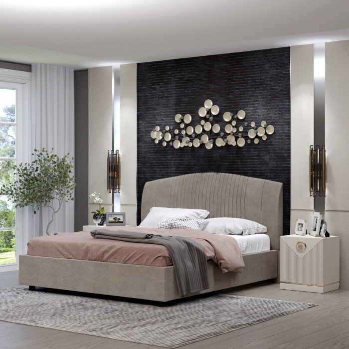 Кровать-12М с подъёмным основанием 1600 корица