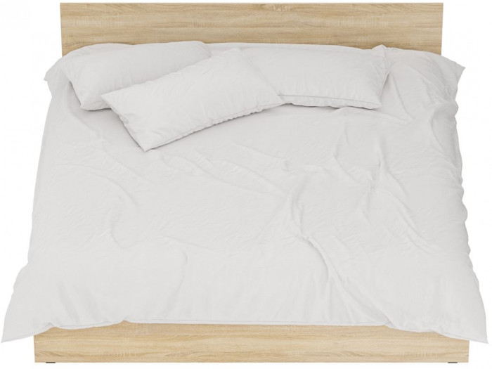 Стандарт Кровать с ящиками 1800, дуб сонома