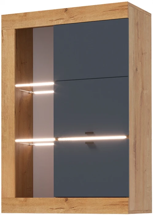 Прага Модульная Гостиная, вариант №3, вотан/Графит