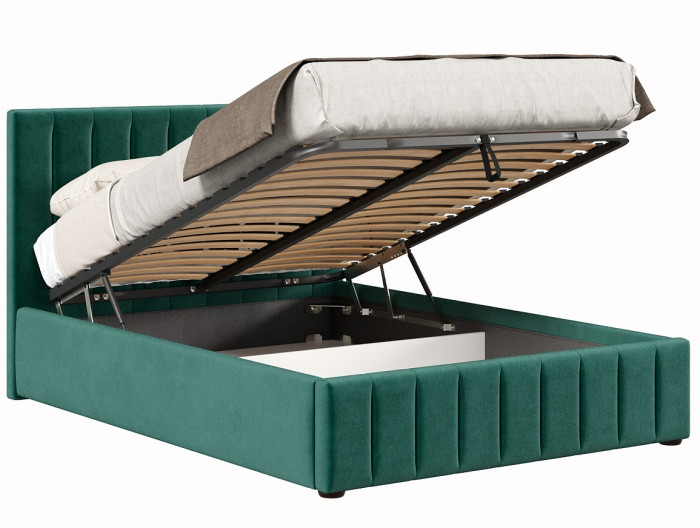 Кровать с подъёмным механизмом 1800 Верона, зеленый