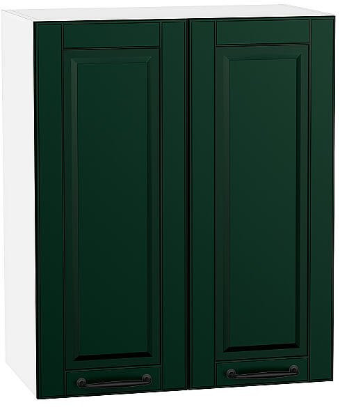 Кухонный гарнитур угловой Дублин-02, МДФ, 220×240 см, Белый/Особый зеленый (Мрамор дымчатый)
