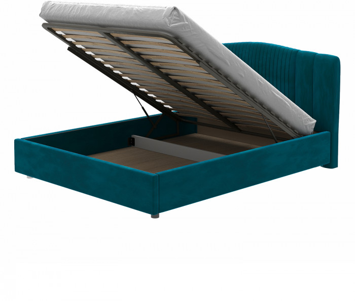 Кровать-12М с подъёмным основанием 1600 ментол