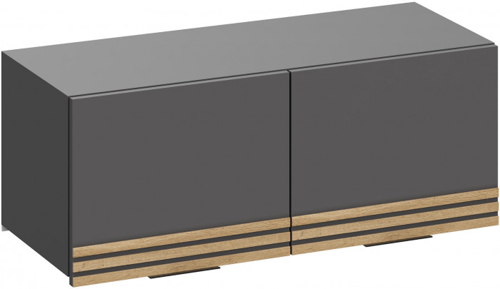 Прихожая Нао, набор №11, Дуб вотан/Графит, Вотан, Simple 27